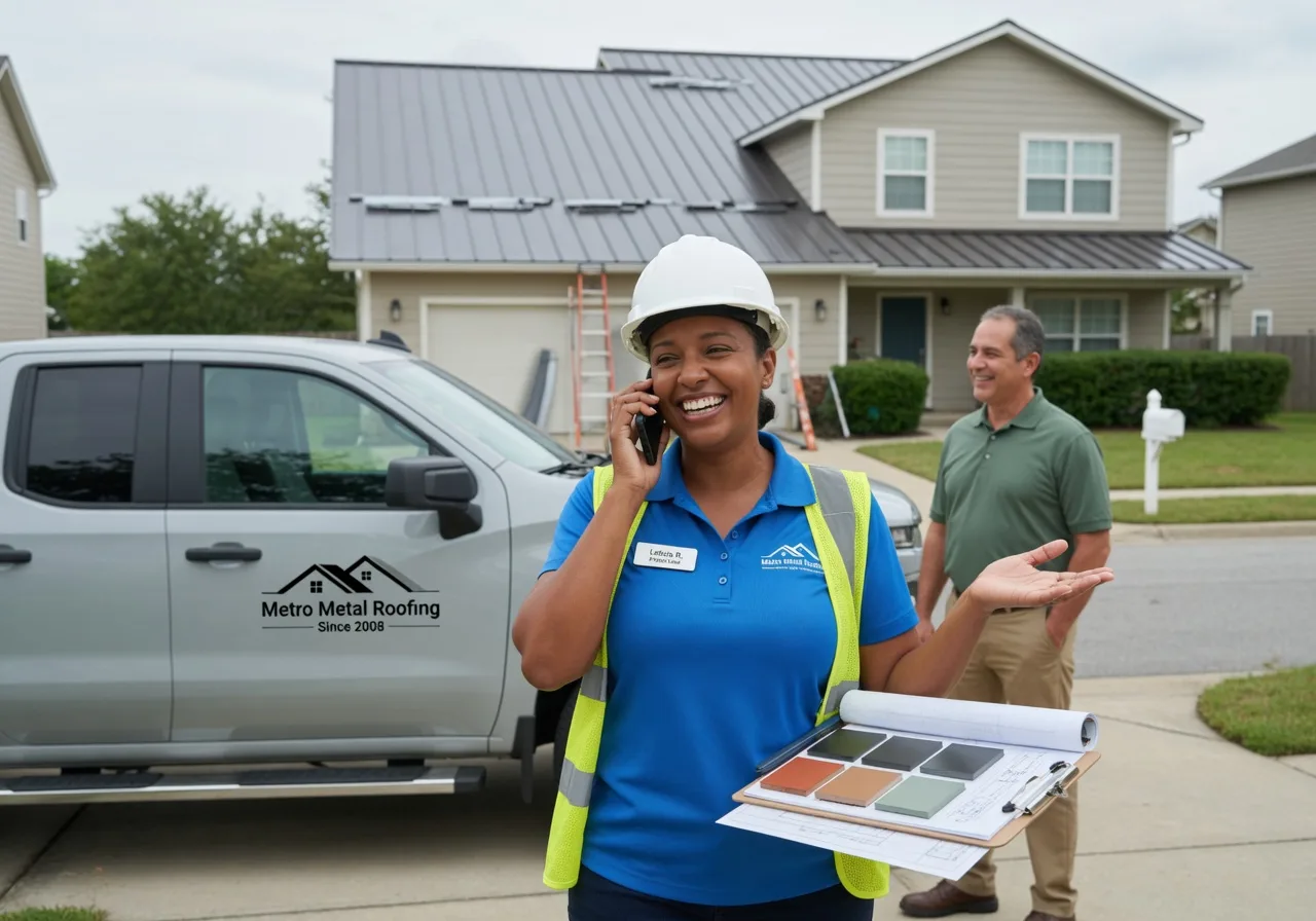 Storm Damage Metal Roof Repair in Lake Milton, OH